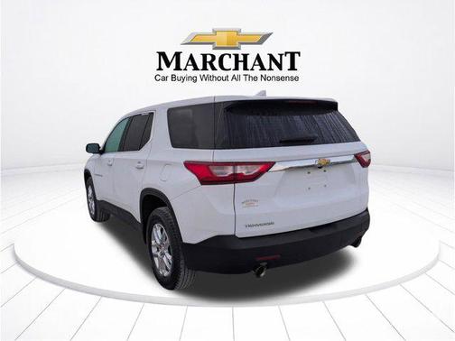 Summit White 2020 Chevrolet Traverse LS