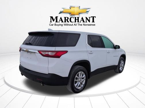 Summit White 2020 Chevrolet Traverse LS
