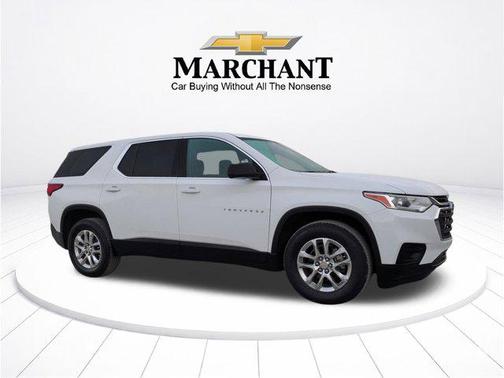 Summit White 2020 Chevrolet Traverse LS