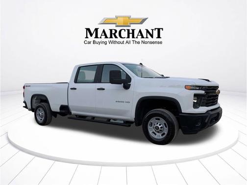 Summit White 2026 Chevrolet Silverado 2500 Crew Cab, Long Bed, WT, 4WD