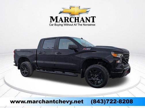 Black 2024 Chevrolet Silverado 1500 Custom Trail Boss
