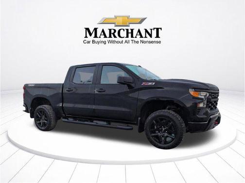 Black 2024 Chevrolet Silverado 1500 Custom Trail Boss