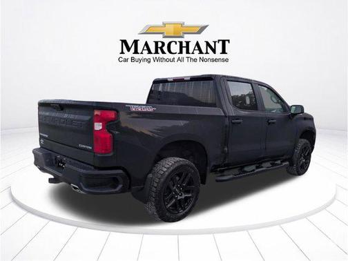 Black 2024 Chevrolet Silverado 1500 Custom Trail Boss