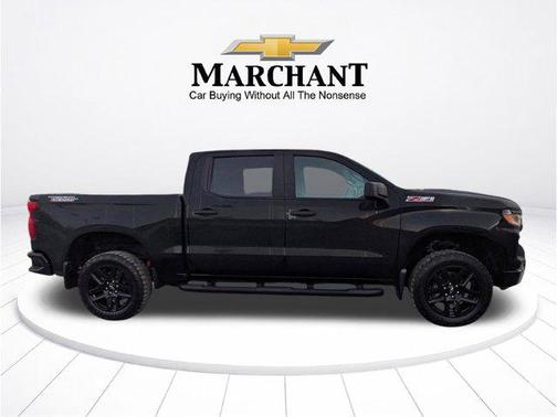 Black 2024 Chevrolet Silverado 1500 Custom Trail Boss