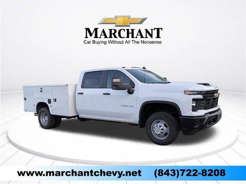Summit White 2025 Chevrolet Silverado 3500 WT