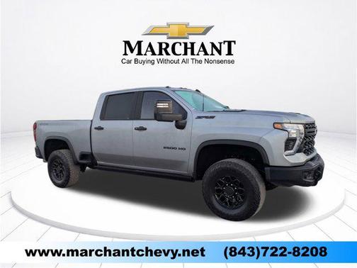 Sterling Gray Metallic 2025 Chevrolet Silverado 2500 4WD Crew Cab Standard Bed ZR2