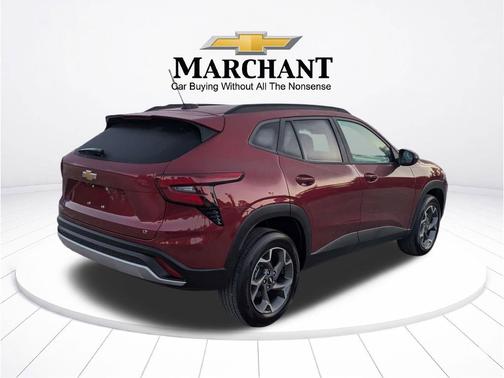 Crimson Metallic 2025 Chevrolet Trax LT