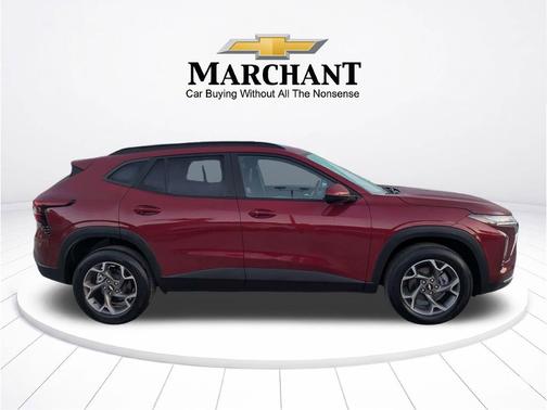 Crimson Metallic 2025 Chevrolet Trax LT