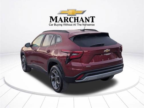 Crimson Metallic 2025 Chevrolet Trax LT