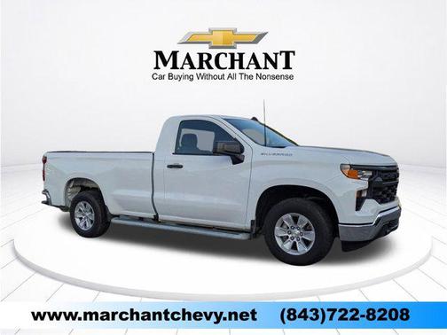 Summit White 2024 Chevrolet Silverado 1500 WT