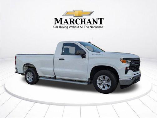 Summit White 2024 Chevrolet Silverado 1500 WT