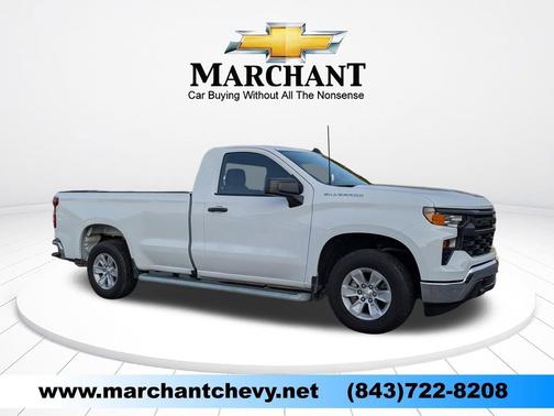 Summit White 2024 Chevrolet Silverado 1500 WT