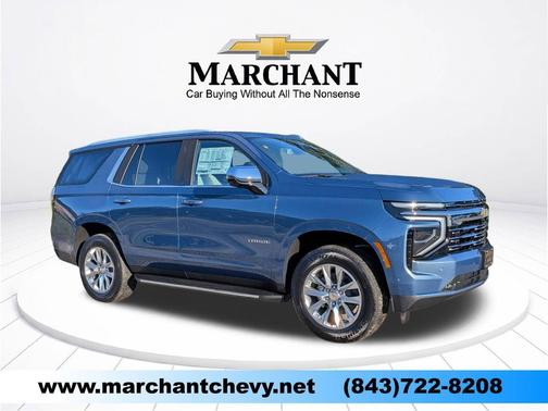 Lakeshore Blue Metallic 2026 Chevrolet Tahoe Premier