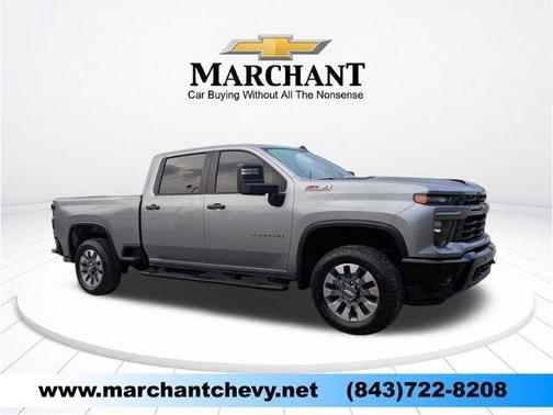 Sterling Gray Metallic 2025 Chevrolet Silverado 2500 Custom