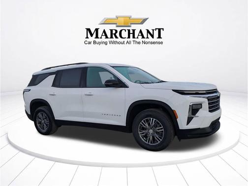 Summit White 2025 Chevrolet Traverse LT