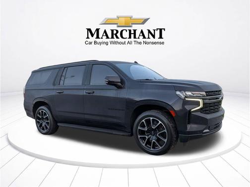Dark Ash Metallic 2022 Chevrolet Suburban RST