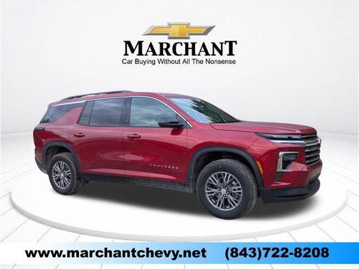 Radiant Red Tintcoat 2025 Chevrolet Traverse LT