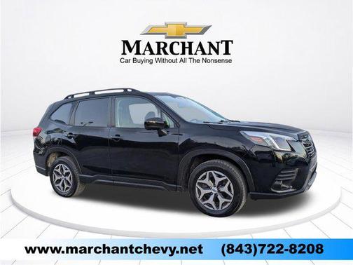 Crystal Black Silica 2023 Subaru Forester Premium