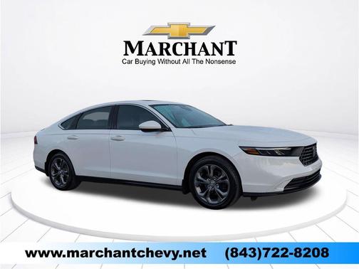 Platinum White Pe 2023 Honda Accord EX