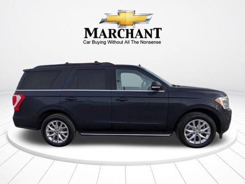 Antimatter Blue Metallic 2021 Ford Expedition XLT