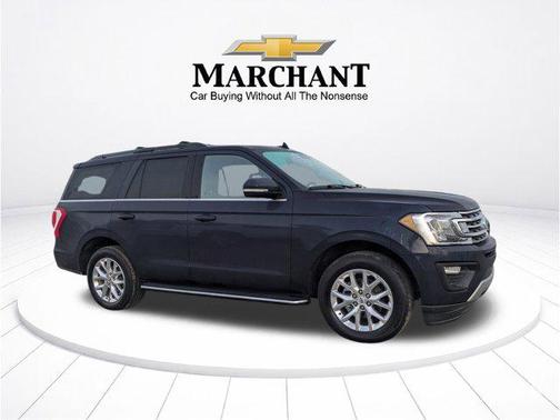 Antimatter Blue Metallic 2021 Ford Expedition XLT