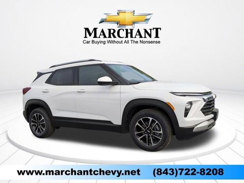 Summit White 2026 Chevrolet Trailblazer LT