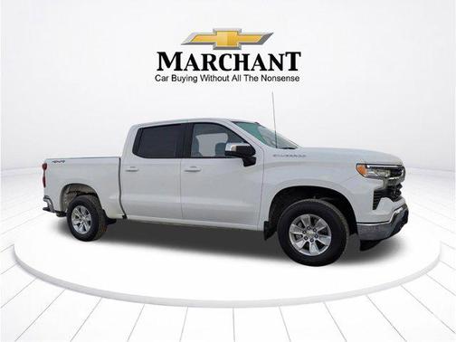 Summit White 2025 Chevrolet Silverado 1500 LT