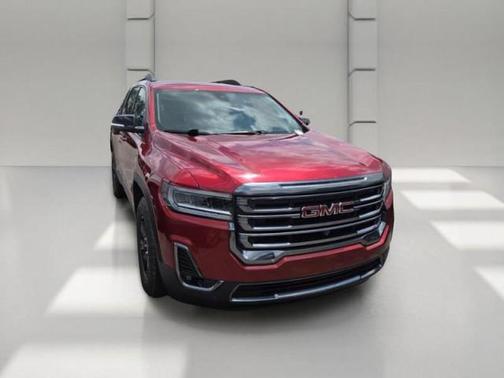 Volcanic Red Tintcoat 2023 GMC Acadia AWD AT4
