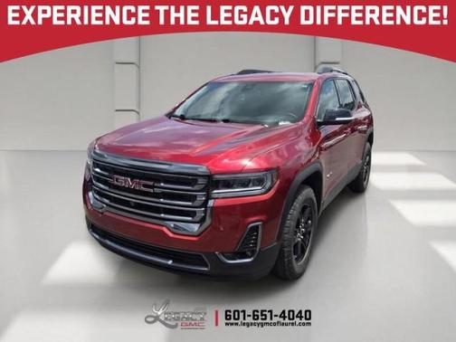 Volcanic Red Tintcoat 2023 GMC Acadia AWD AT4
