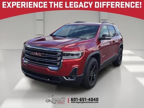Volcanic Red Tintcoat 2023 GMC Acadia AWD AT4