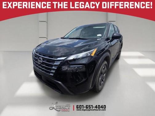 Super Black 2025 Nissan Rogue SV