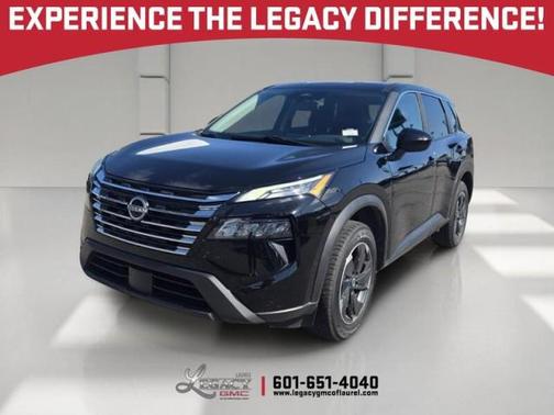 Super Black 2025 Nissan Rogue SV