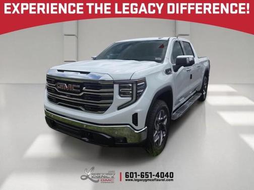 WHITE 2026 GMC Sierra 1500 SLT