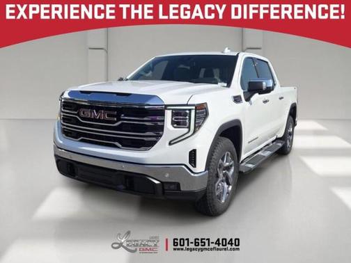 WHITE 2026 GMC Sierra 1500 SLT