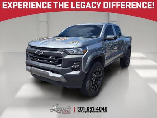 Sterling Gray Metallic 2025 Chevrolet Colorado Trail Boss