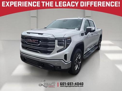 Summit White 2024 GMC Sierra 1500 SLT