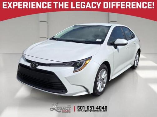 WHITE 2026 Toyota Corolla LE
