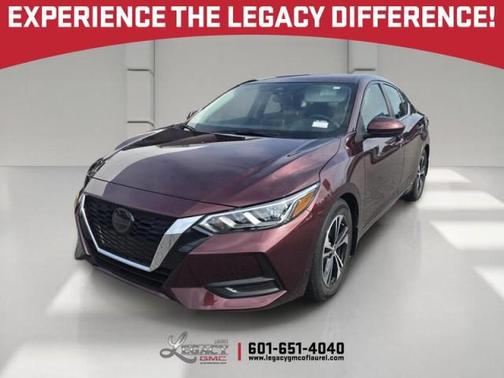SCARLET EMBER TINTCOAT R 2022 Nissan Sentra SV
