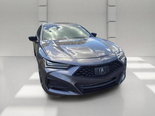 Modern Steel Metallic 2021 Acura TLX A-Spec
