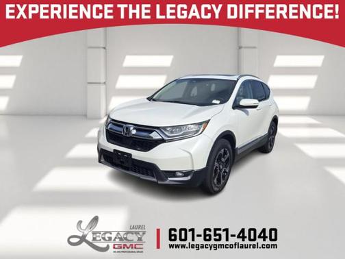 Platinum White Pearl 2019 Honda CR-V Touring