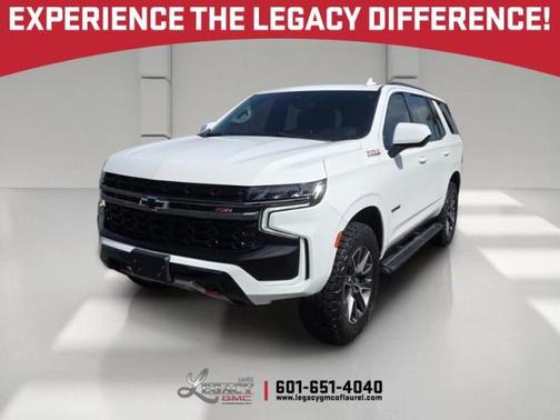 WHITE 2021 Chevrolet Tahoe 4WD Z71