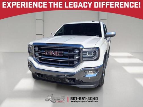 Summit White 2018 GMC Sierra 1500 SLT