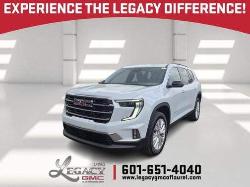 WHITE 2026 GMC Acadia Denali