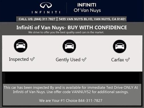 2022 INFINITI QX50 SENSORY