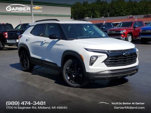 Summit White 2026 Chevrolet Trailblazer LT