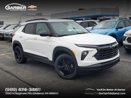Summit White 2026 Chevrolet Trailblazer LT