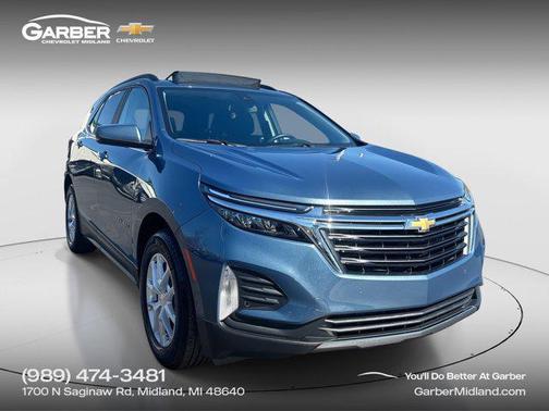 Lakeshore Blue Metallic 2024 Chevrolet Equinox 1LT