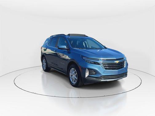 Lakeshore Blue Metallic 2024 Chevrolet Equinox 1LT
