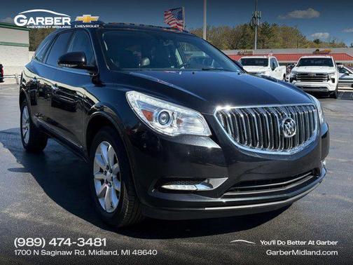 Carbon Black Metallic 2014 Buick Enclave Premium