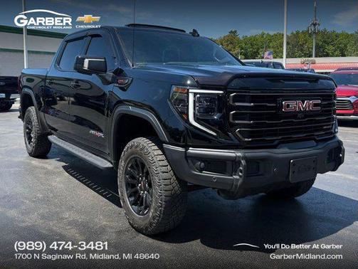 Onyx Black 2023 GMC Sierra 1500 AT4X